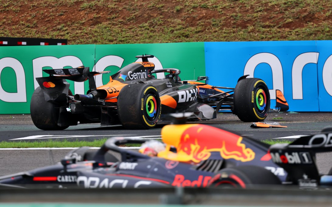 Piastri Verstappen sprint Brazil