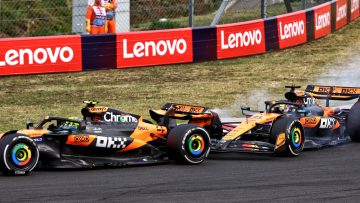McLaren respond to 'heart-in-mouth' near miss between Lando Norris and Oscar Piastri