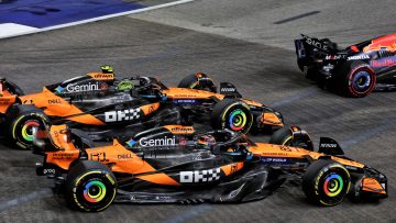 McLaren kondigt grondige nabespreking aan na touché Norris en Piastri