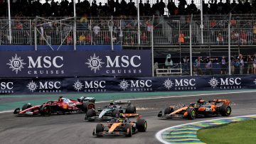 Piastri ontvangt forse tijdstraf tijdens GP Brazilië