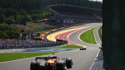 Piastri Eau Rouge Belgium FP1