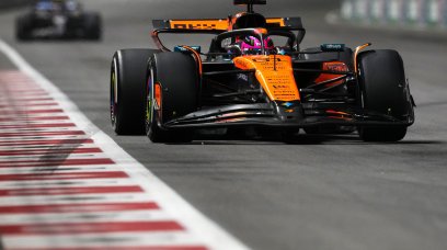 Piastri Las Vegas race