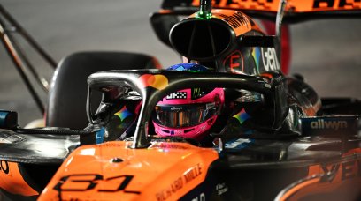 Piastri Las Vegas race