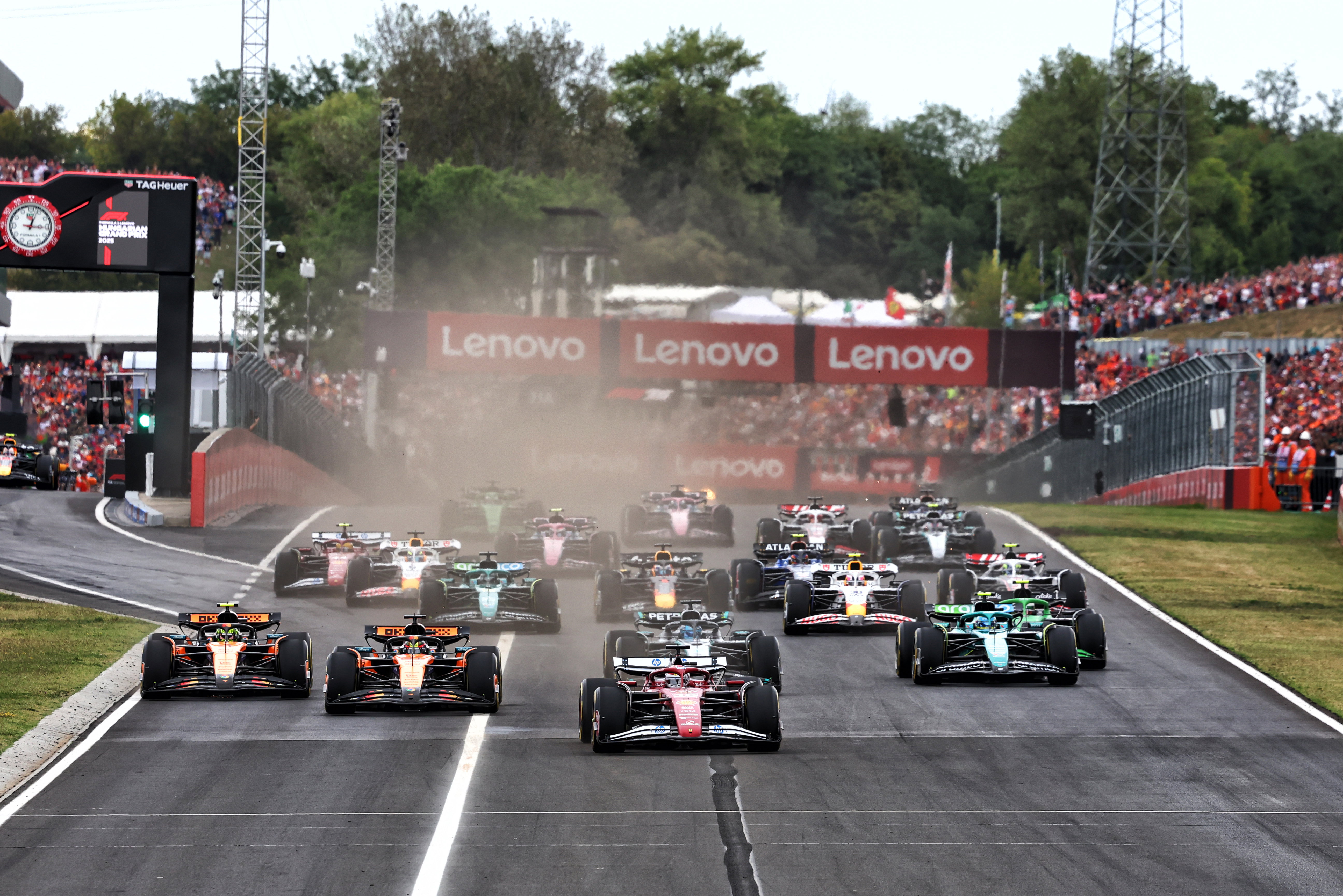 Race start GP Hungary