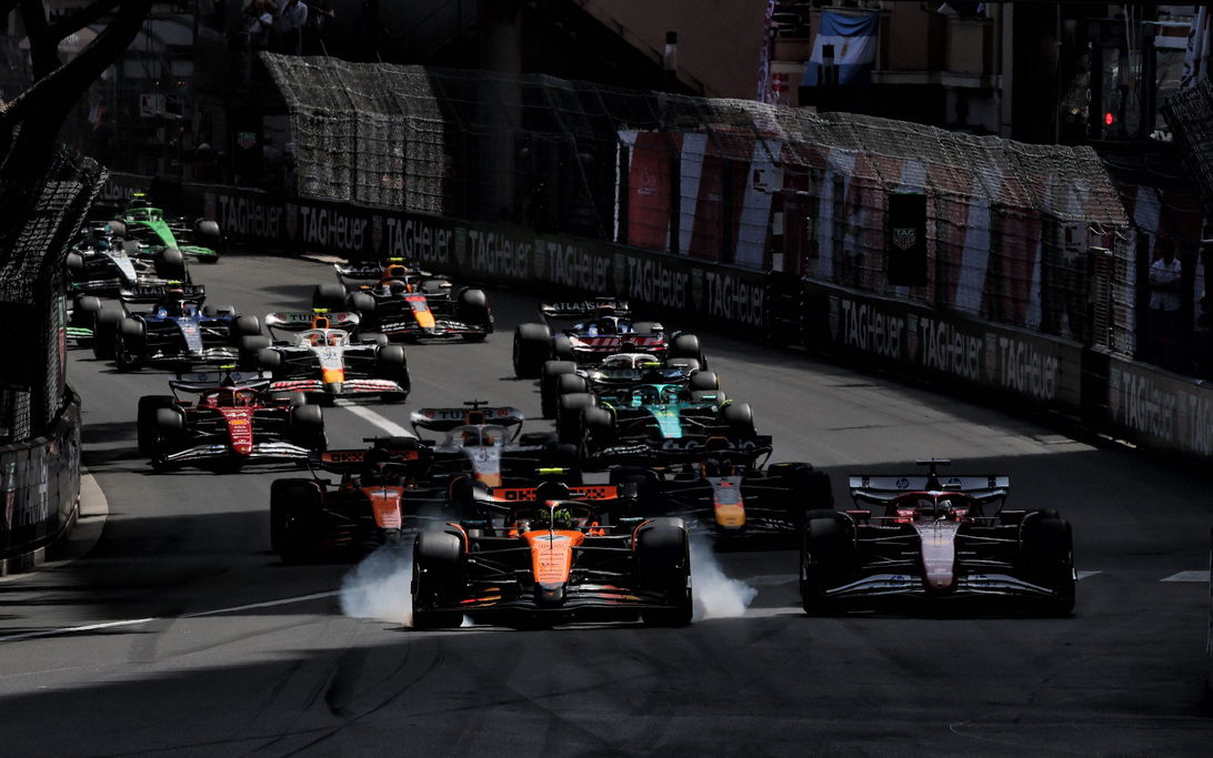 Race start Monaco