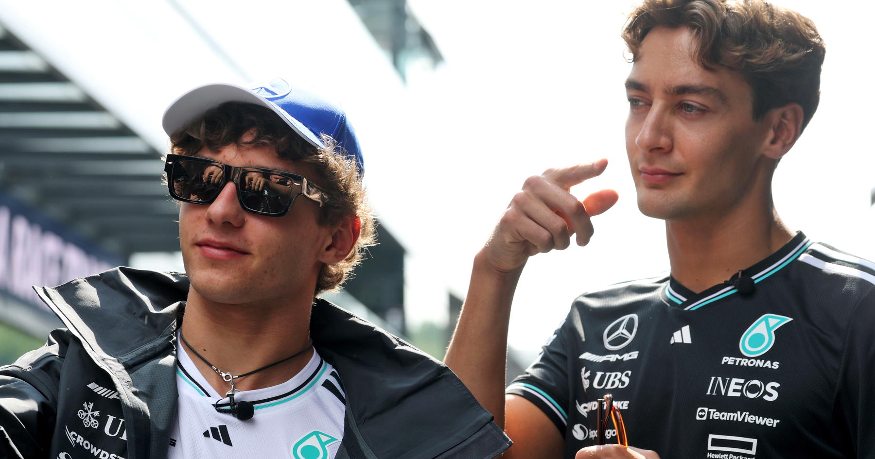 George Russell reveals Mercedes message to Kimi Antonelli during difficult F1 run | RacingNews365