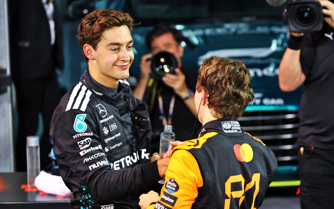 Russell Piastri Bahrain