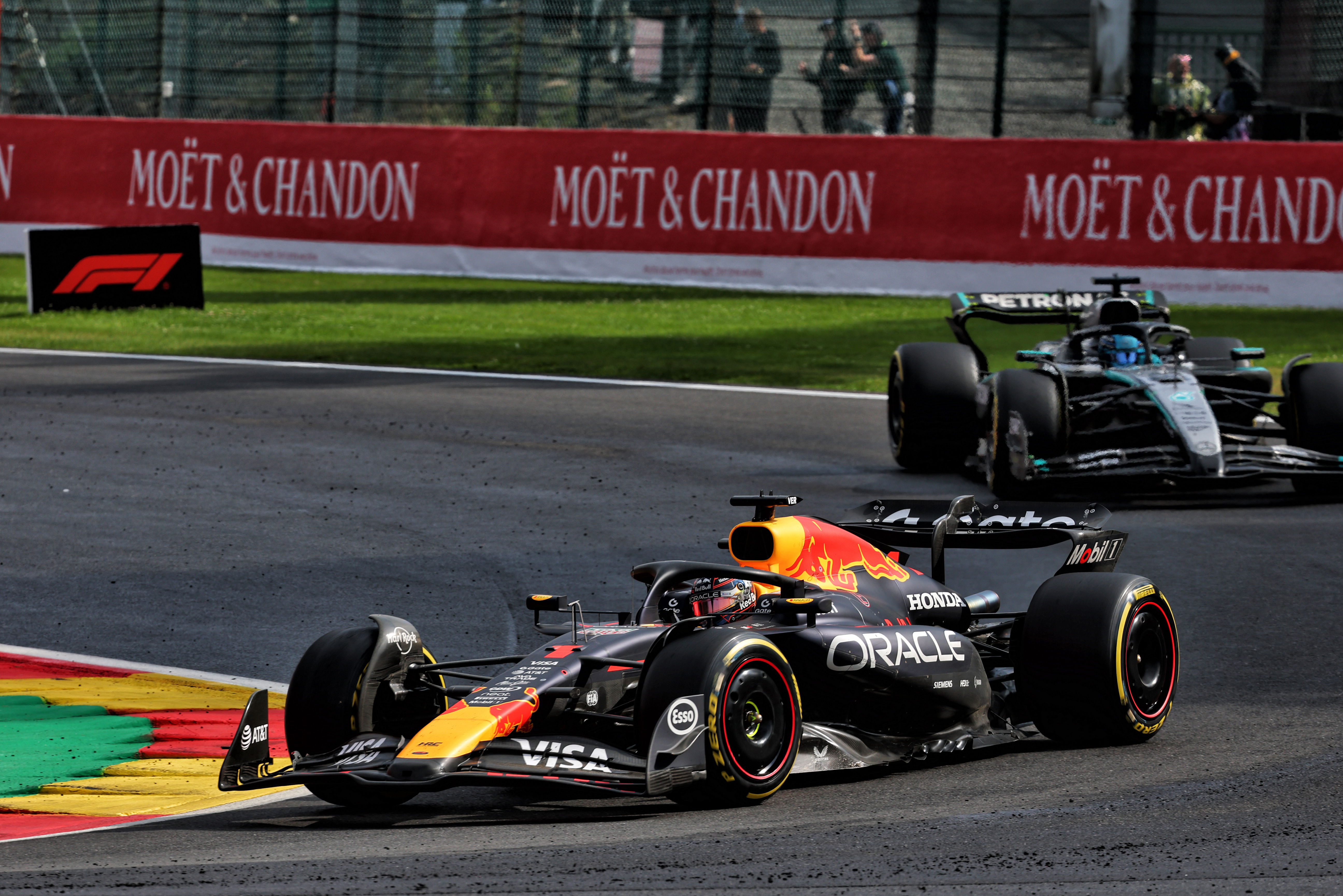 Verstappen and Russell