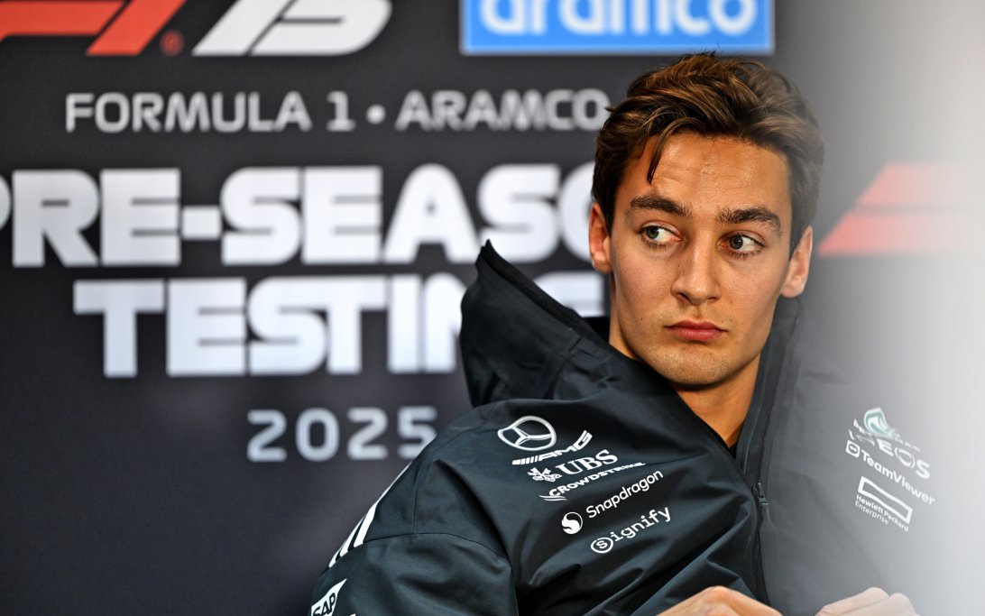 Russell Bahrain testing