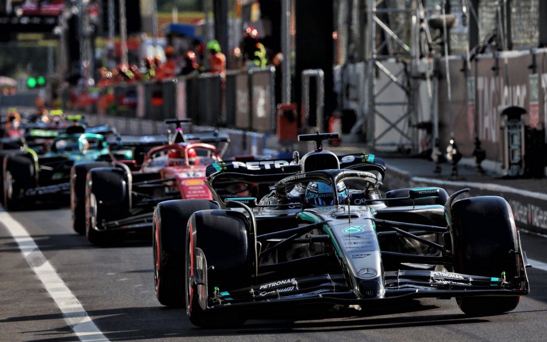 George Russell spiega l'equivoco sulle gomme Mercedes nelle qualifiche di Monza