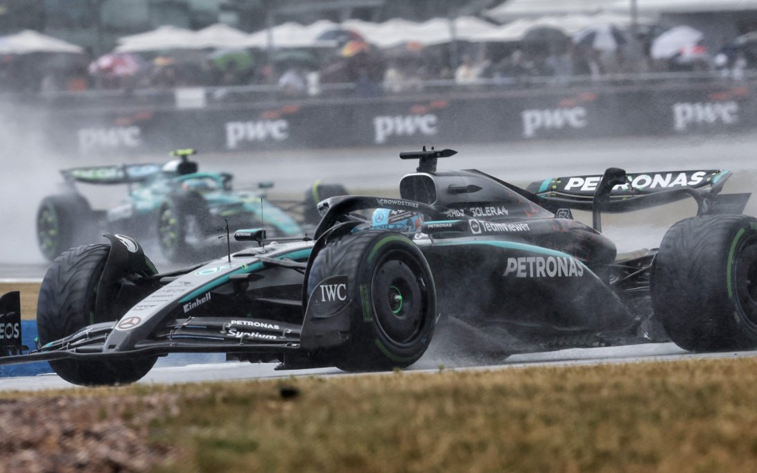 Russell race Silverstone inter