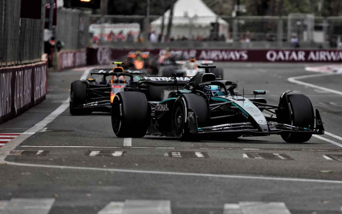 Russell Baku race
