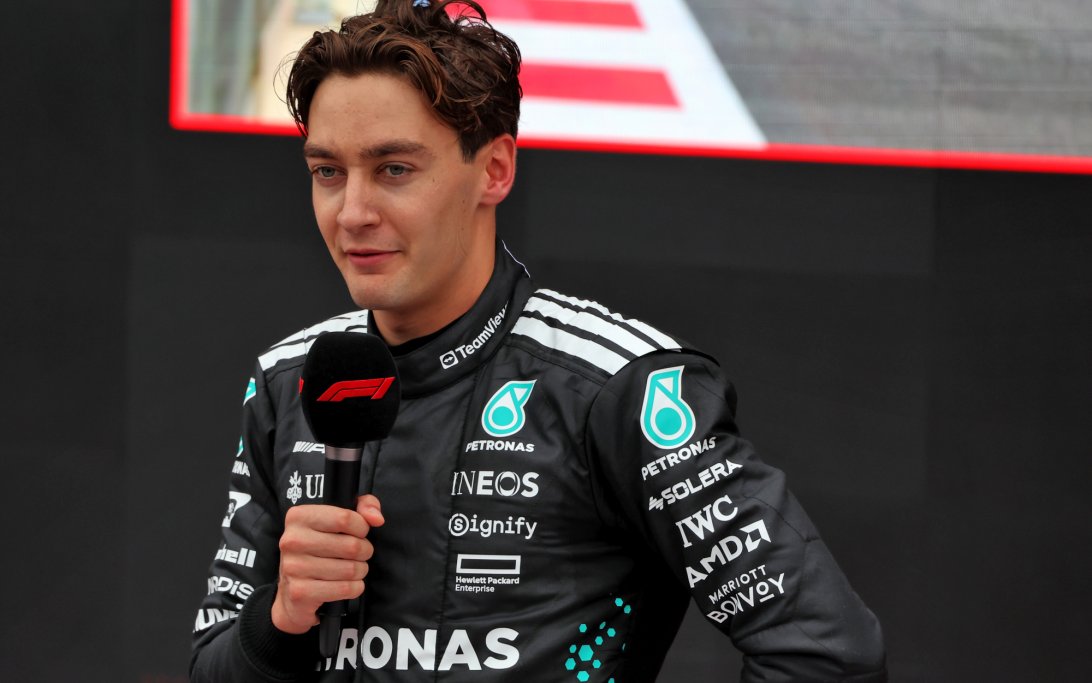 Russell race Baku