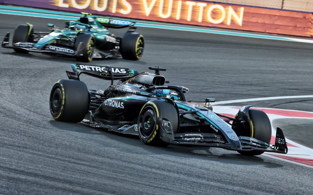 Russell race Abu Dhabi