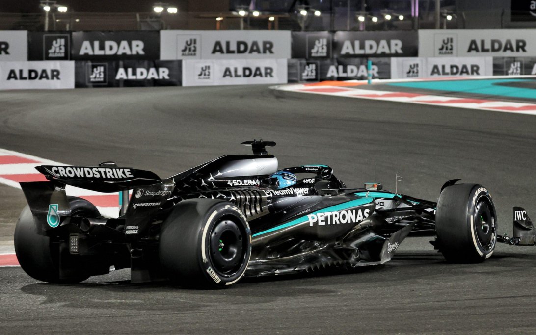 Russell race Abu Dhabi