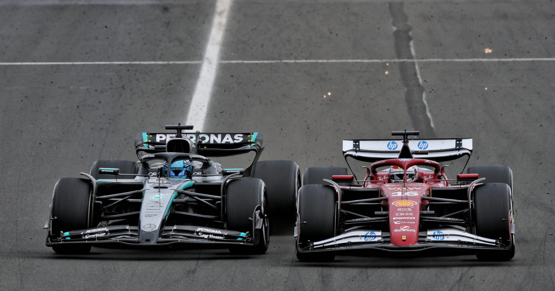 George Russell airs Charles Leclerc disqualification avoidance theory