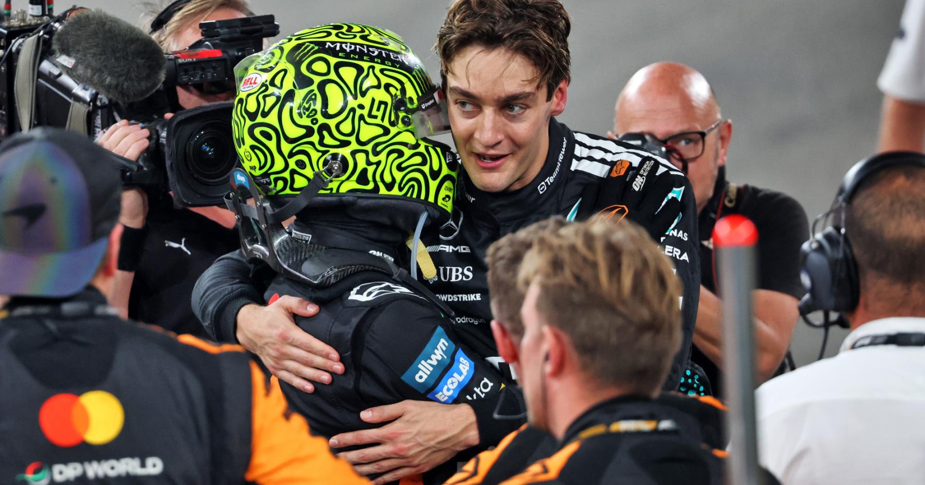 George Russell reveals 'envious' growth over Lando Norris title win