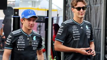 George Russell sets Kimi Antonelli expectation for second F1 season