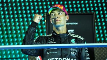 George Russell fires F1 rivals title warning