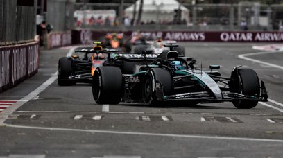 Russell Baku race