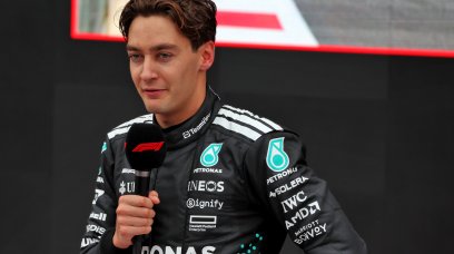 Russell race Baku