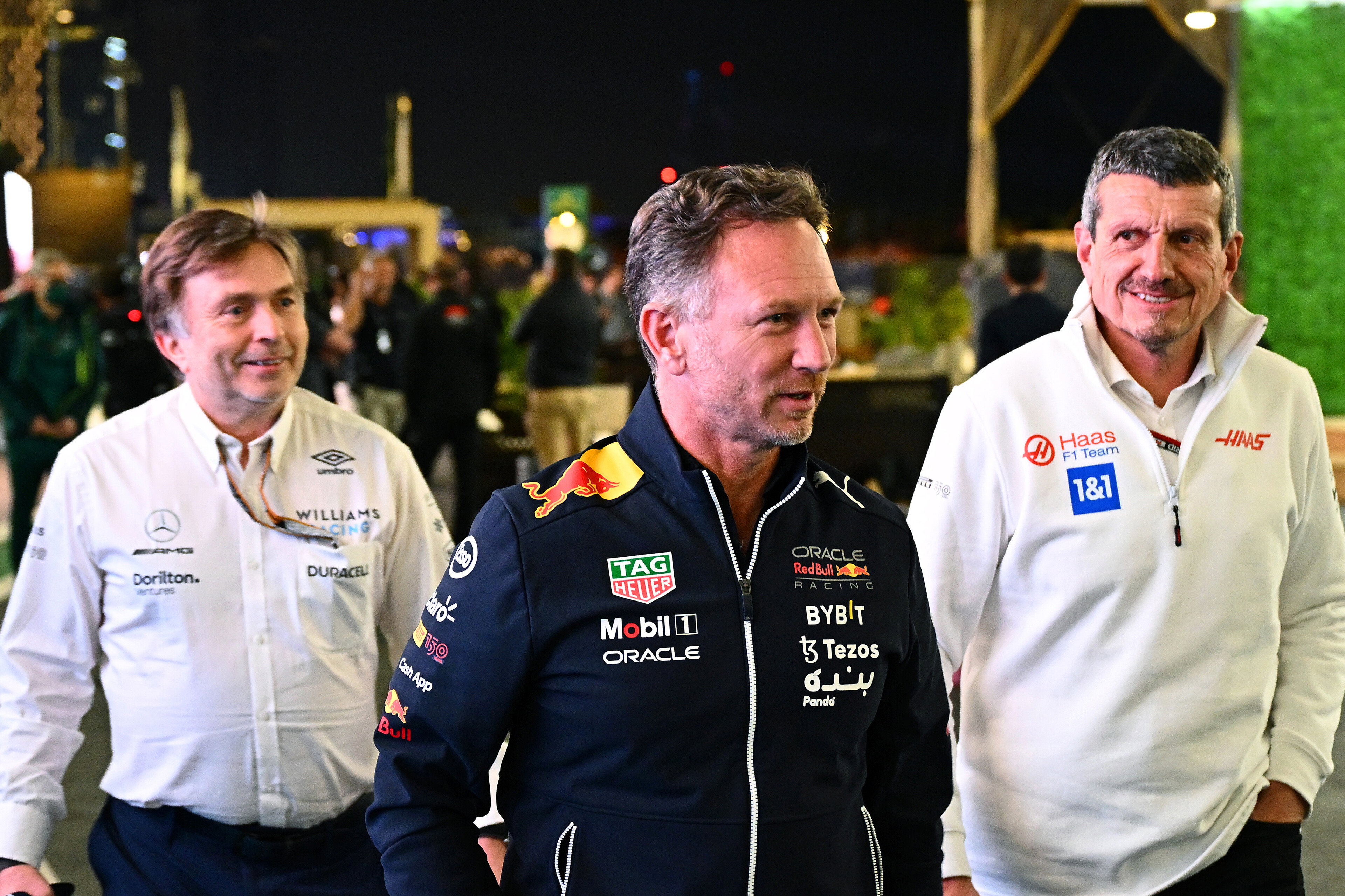 Jost Capito Christian Horner Guenther Steiner