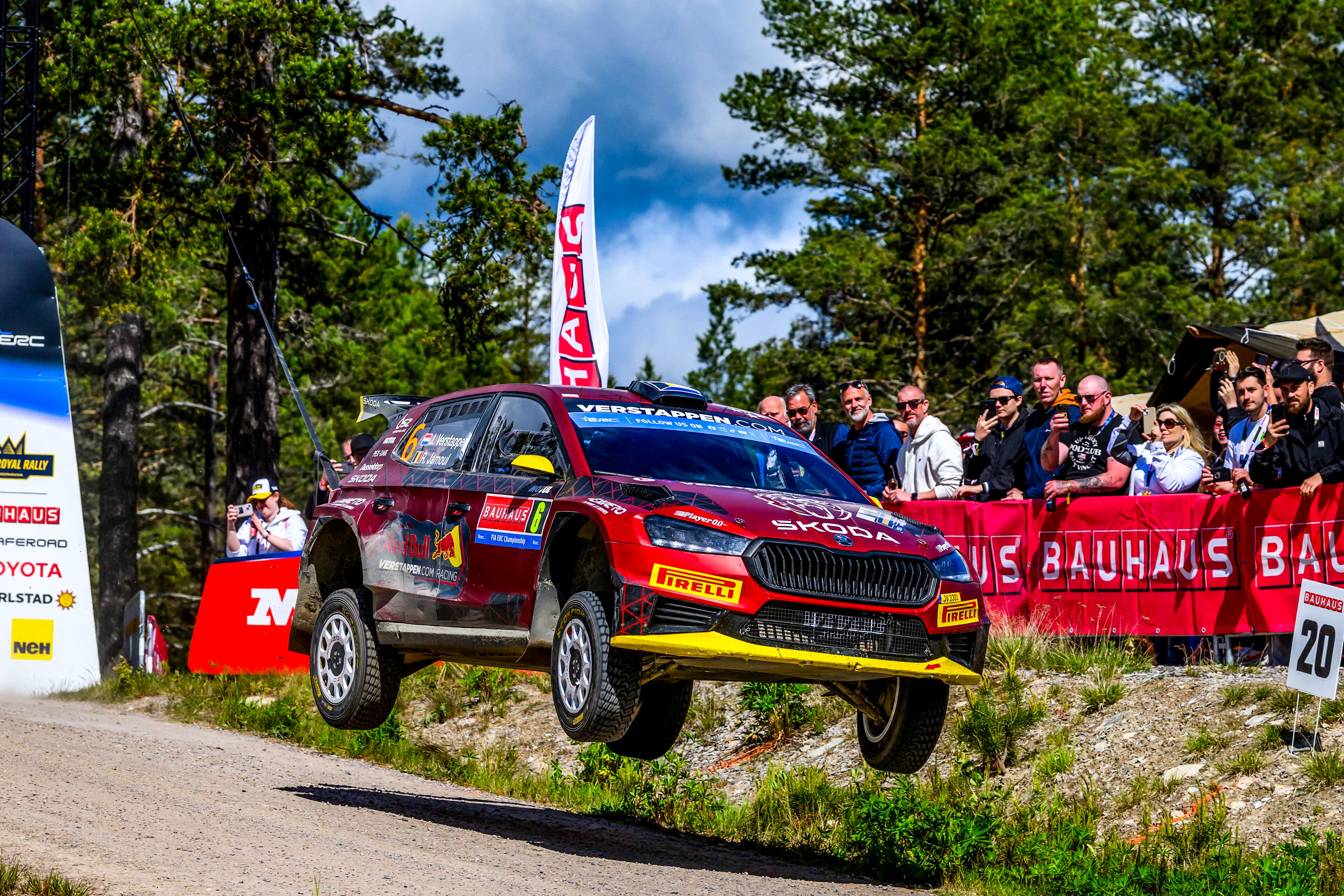 Jos Verstappen rally Sweden