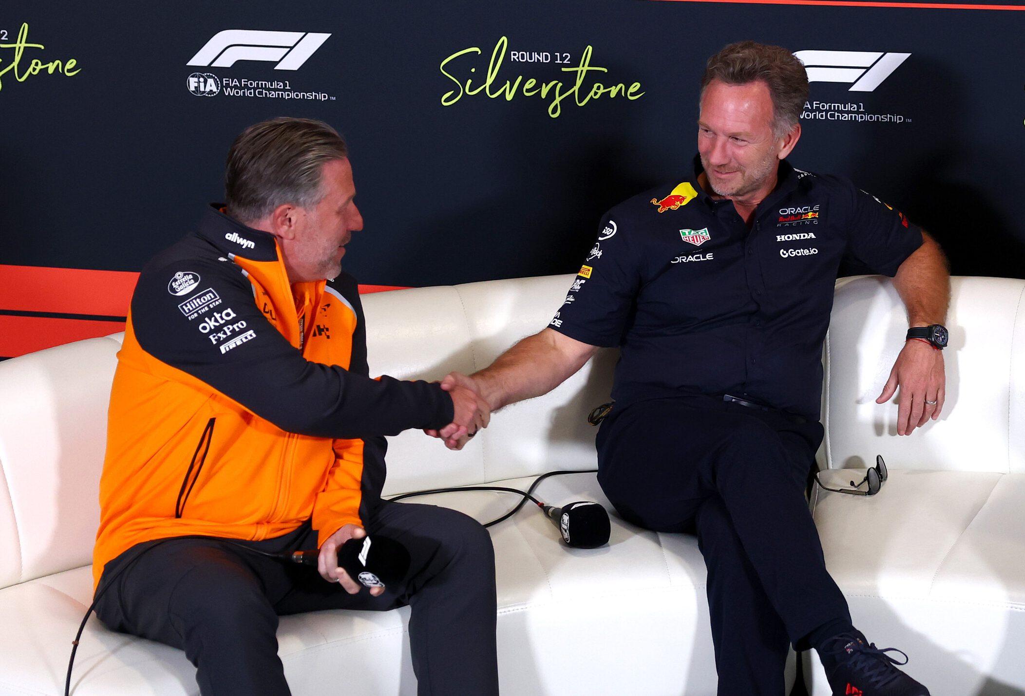 Brown Horner presser Silverstone Friday