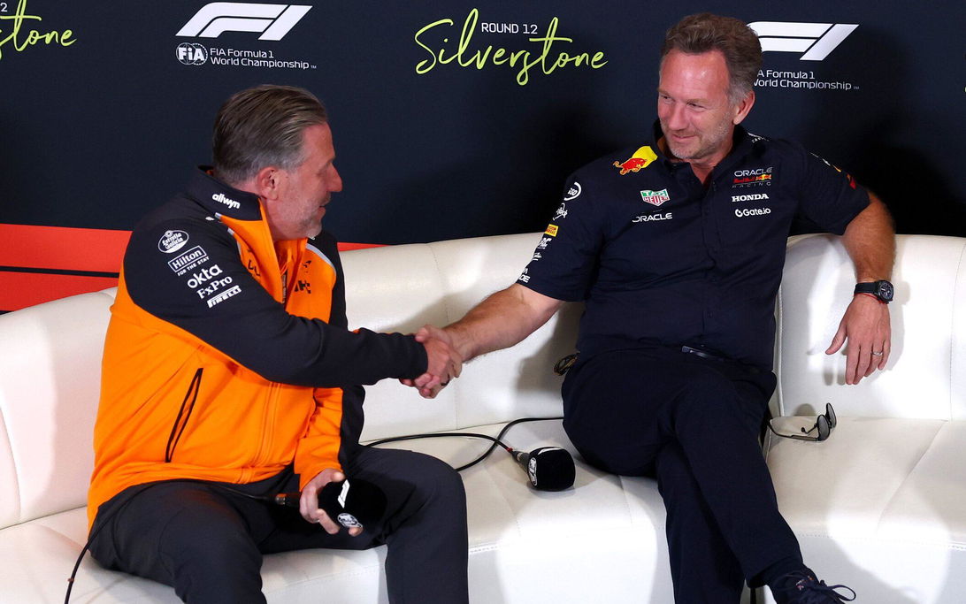 Brown Horner presser Silverstone Friday