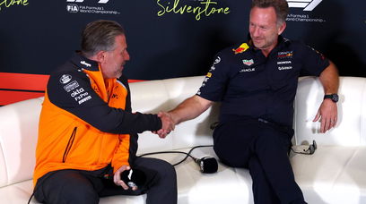 Brown Horner presser Silverstone Friday