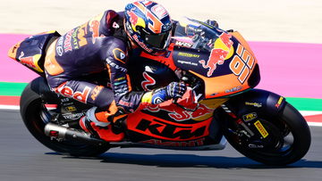 Veijer werkt moeizame Moto2-race af na plotselinge terugval