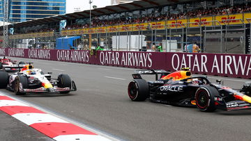 Red Bull levert zeldzame 'familieprestatie' in Baku