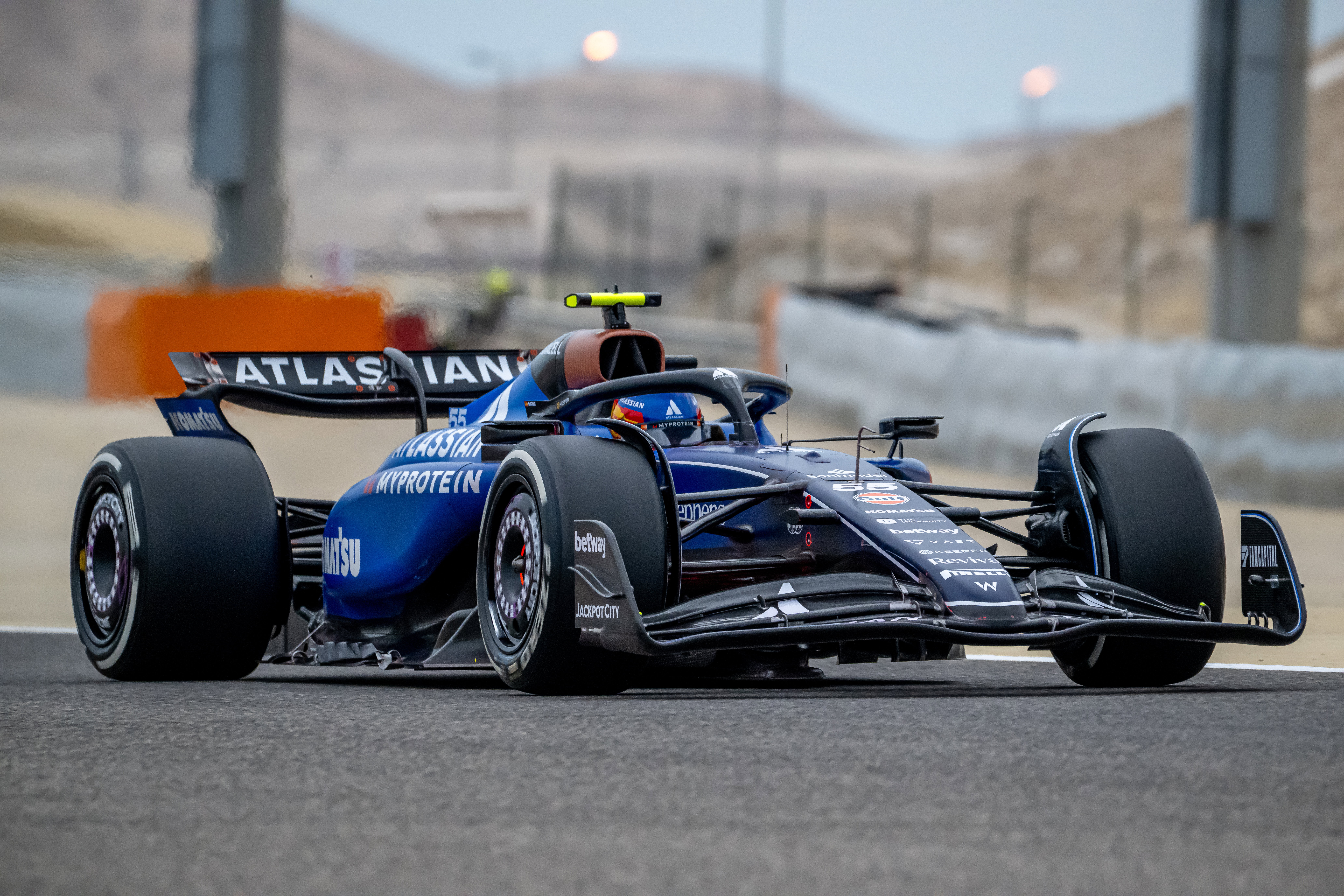 Sainz Bahrain Test