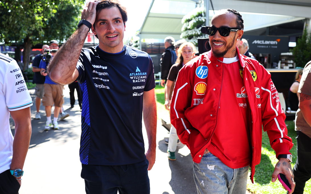 Sainz Hamilton Australia