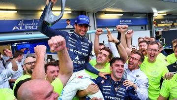 Carlos Sainz rejects Lewis Hamilton comparison after landmark Williams podium