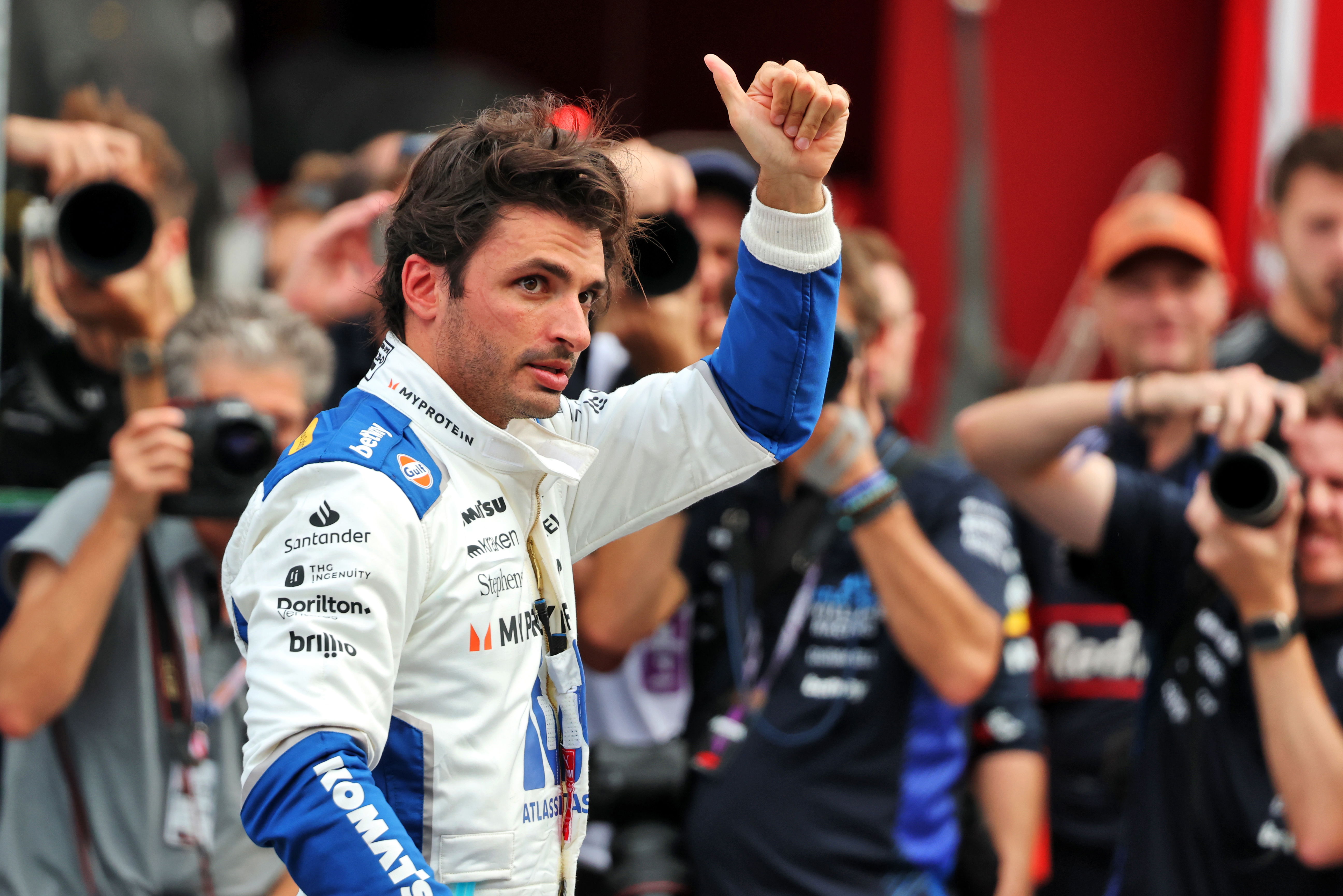 Sainz Sprint Cota Podium