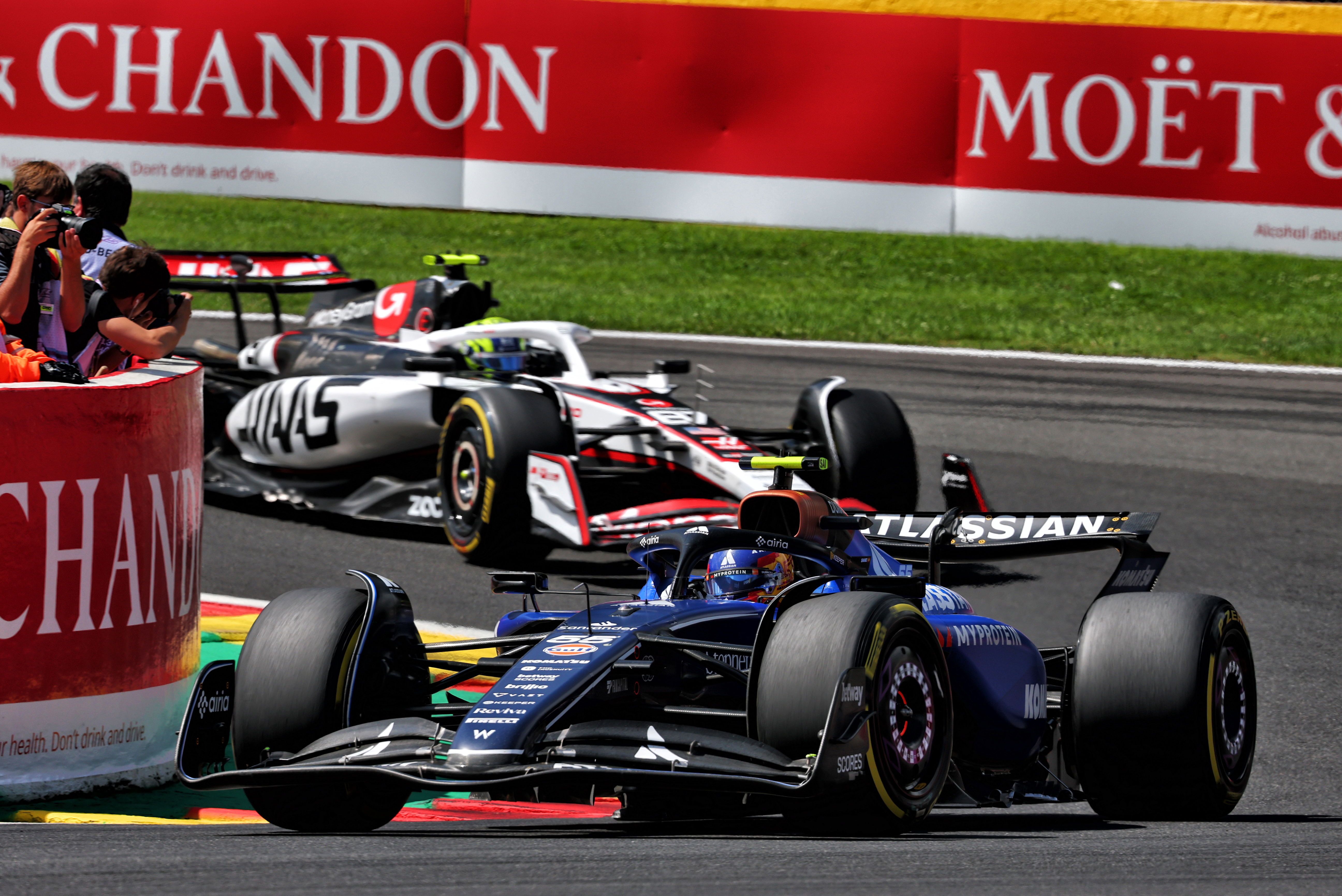 Sainz Belgium sprint