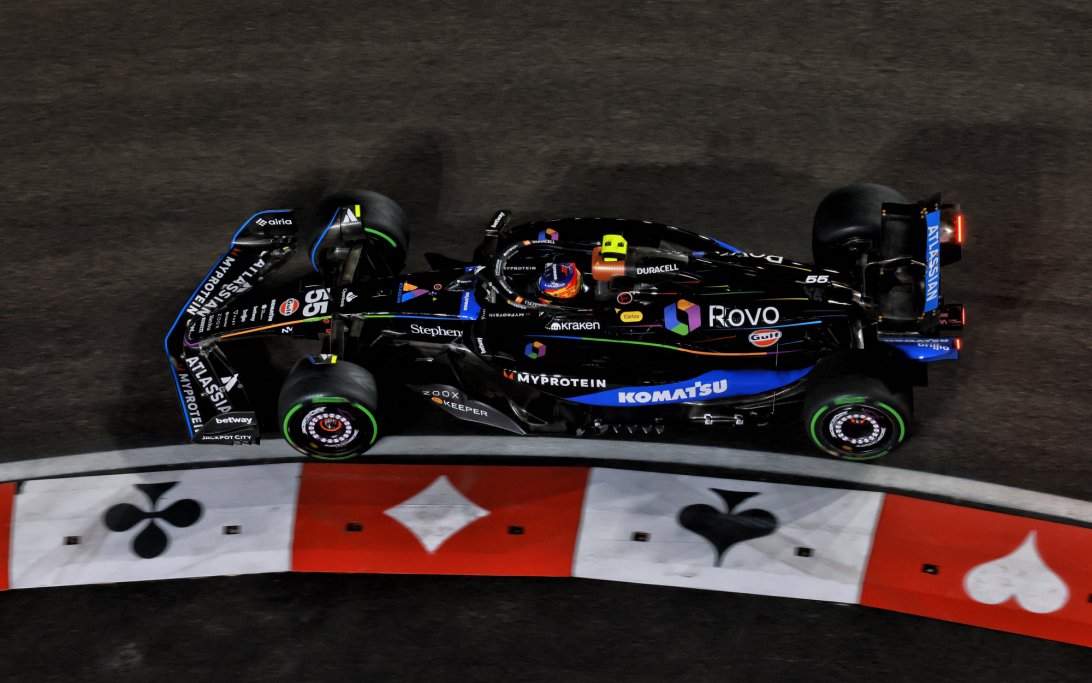 Sainz quali Las Vegas