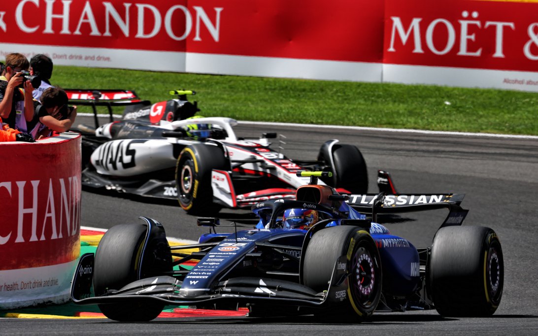 Sainz Belgium sprint