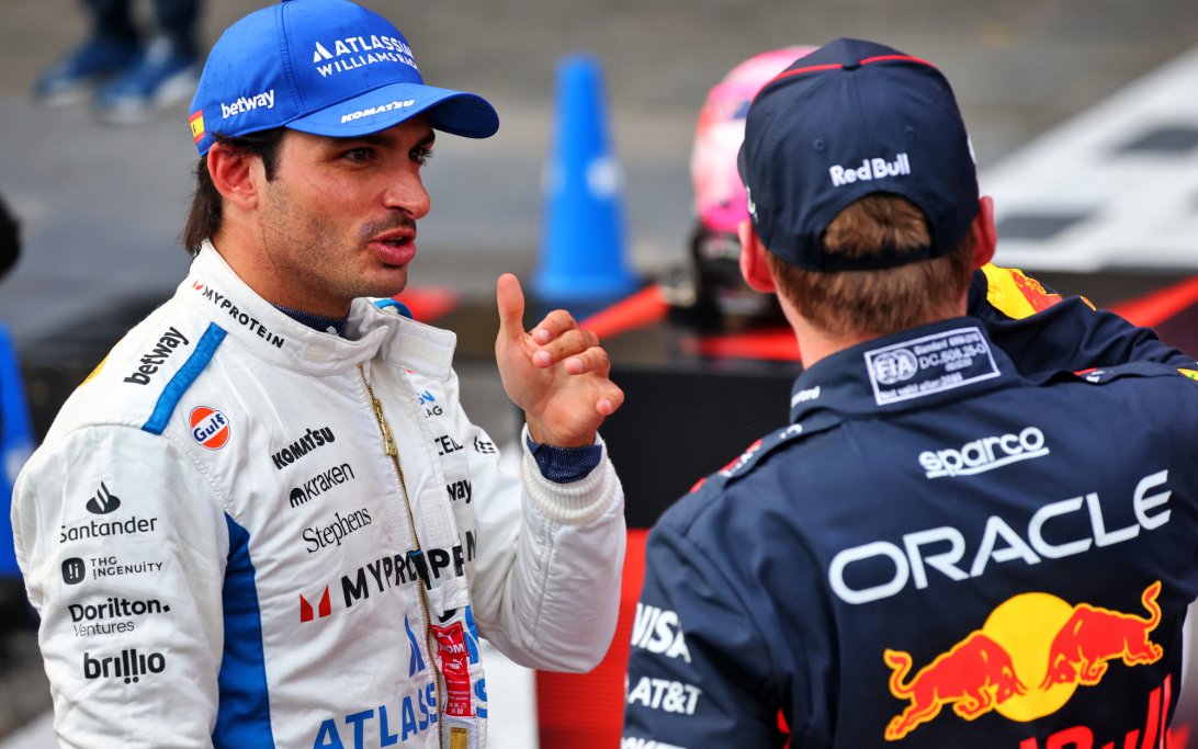 Sainz Verstappen Quali Baku