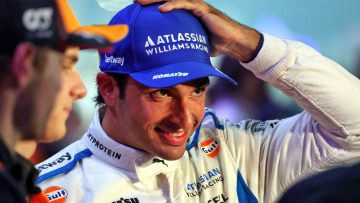Carlos Sainz reveals 'next target' after unexpected Williams breakthrough