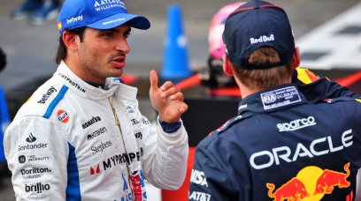 Sainz Verstappen Quali Baku