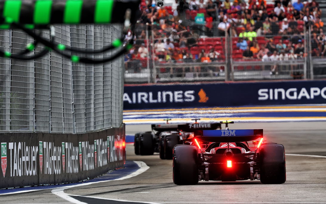 Singapore pit lane
