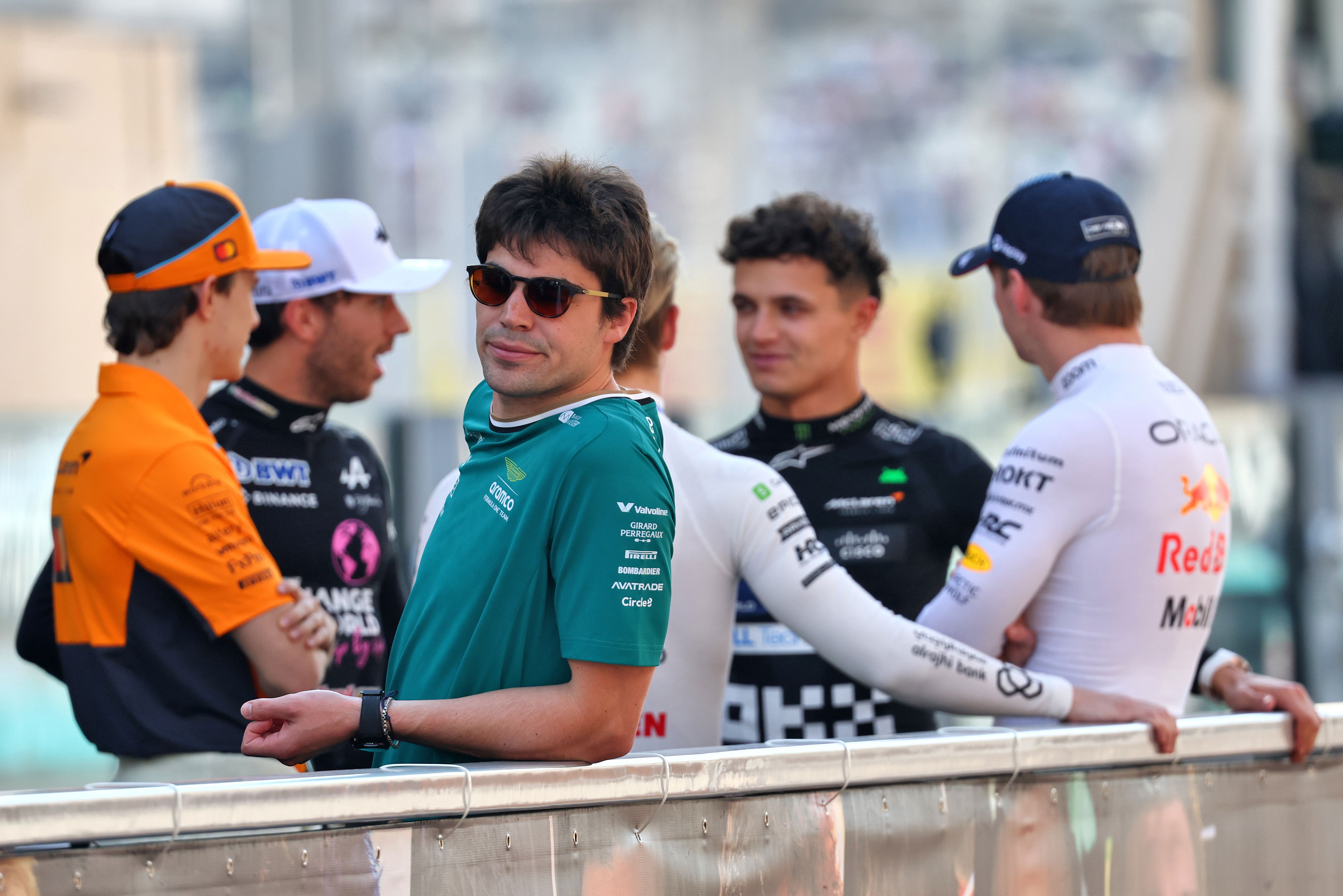 Stroll Piastri Norris Verstappen Gasly