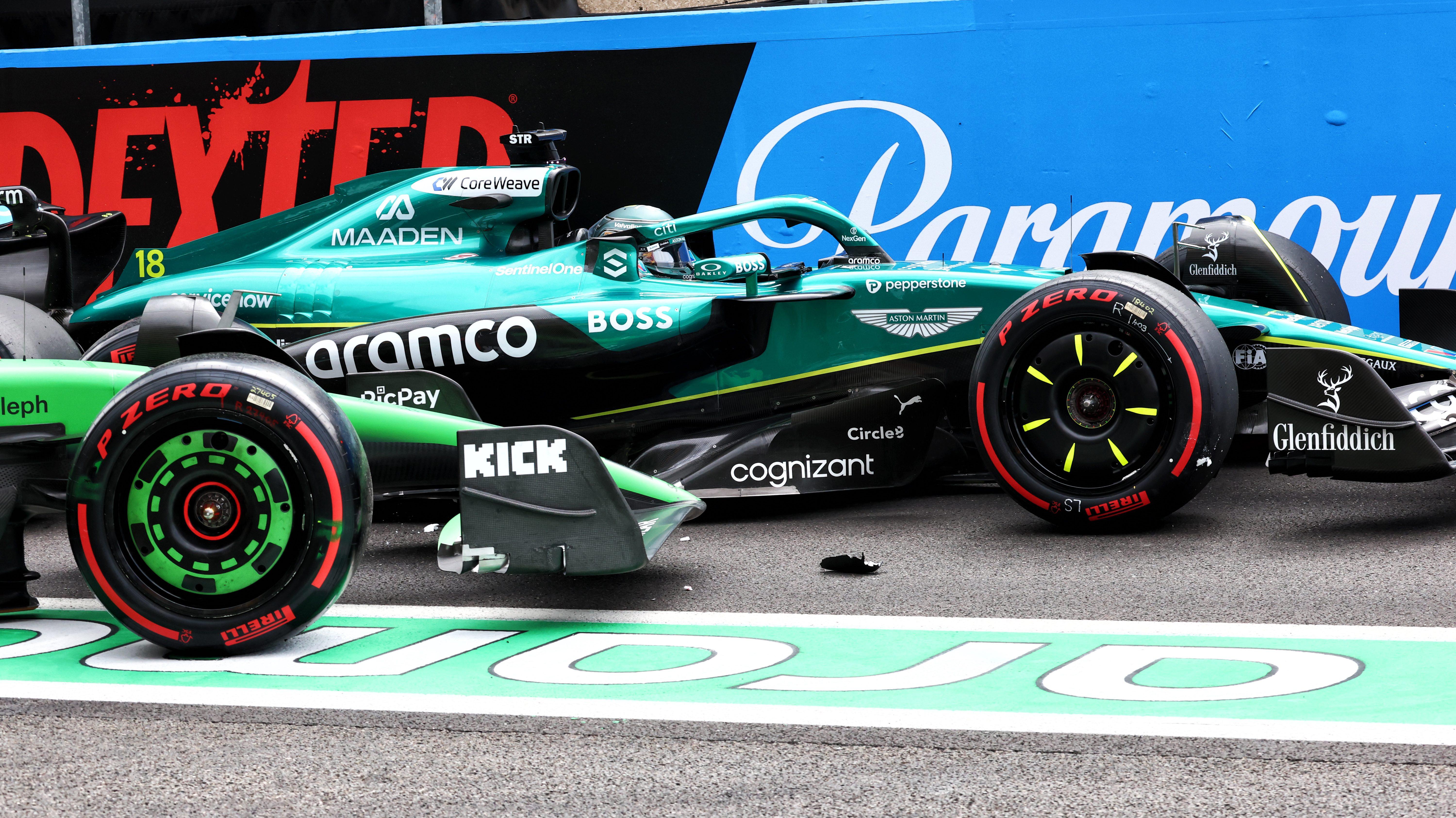 Stroll Hulkenberg Belgium