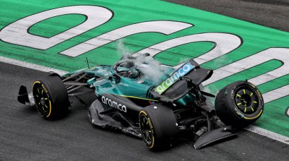 Stroll crash Zandvoort FP2