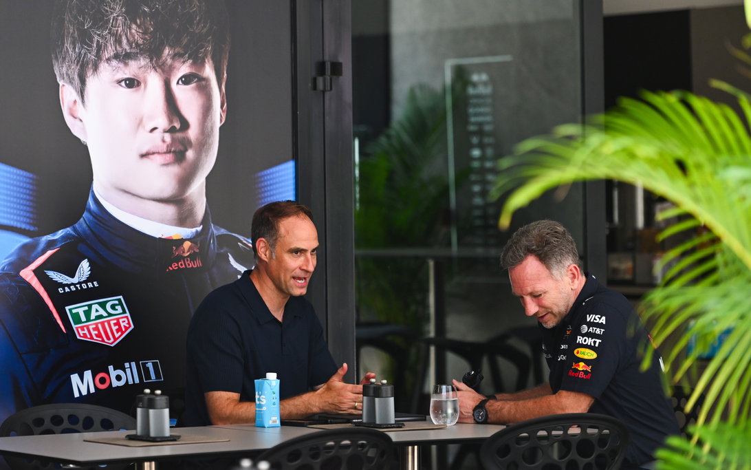 Oliver Mintzlaff Christian Horner Red Bull