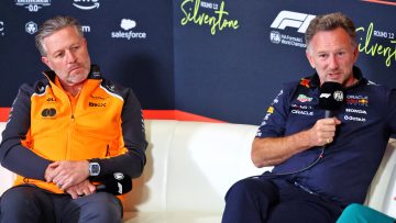 Brown gaat in op Red Bull-vertrek Horner: "Dan praten we er niet meer over"