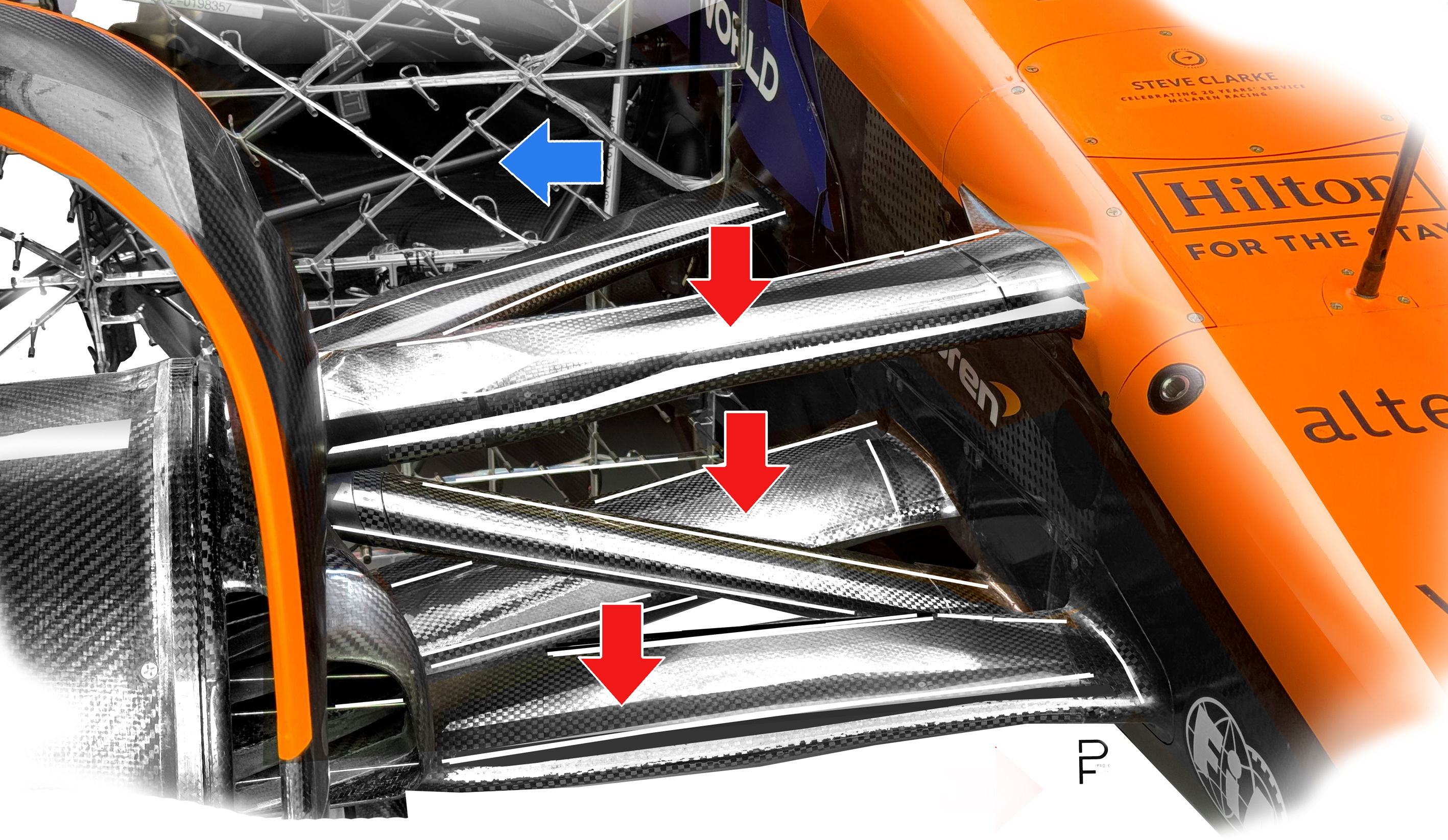 MCL38 FRONT SUSP AERO EVO