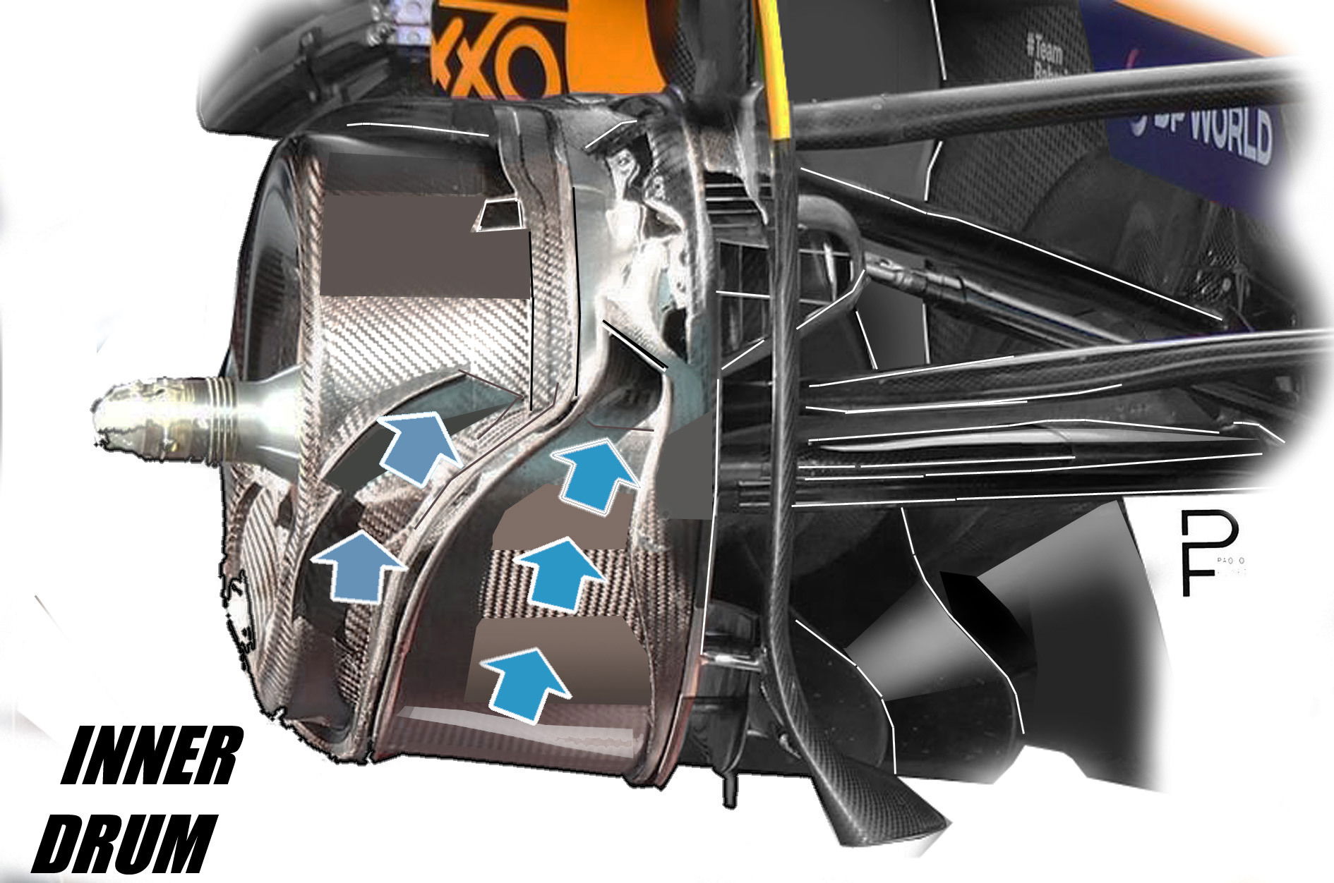 MCL39 BRAKE DRUM IN